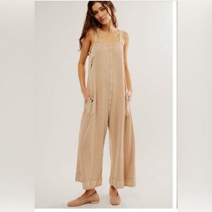 Free People One Callie One-Piece - tan